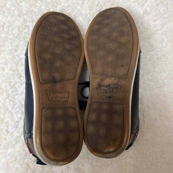 Levi's Boys‎ Shoes High Top Sneakers Size 5 Blue Logo Tag Synthetic Materials - Picture 7 of 9